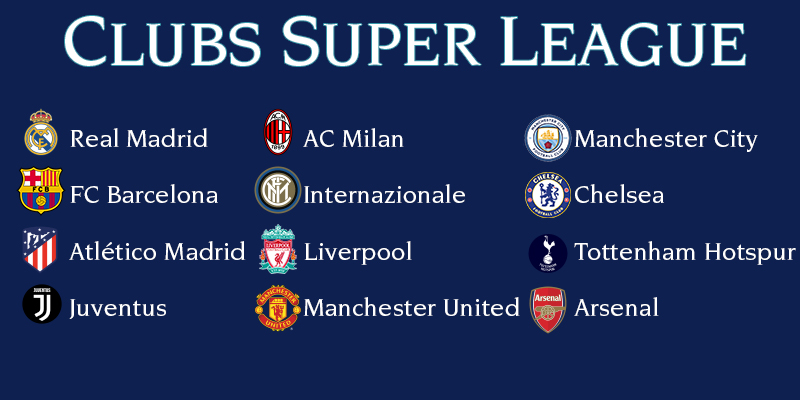 Super League clubs